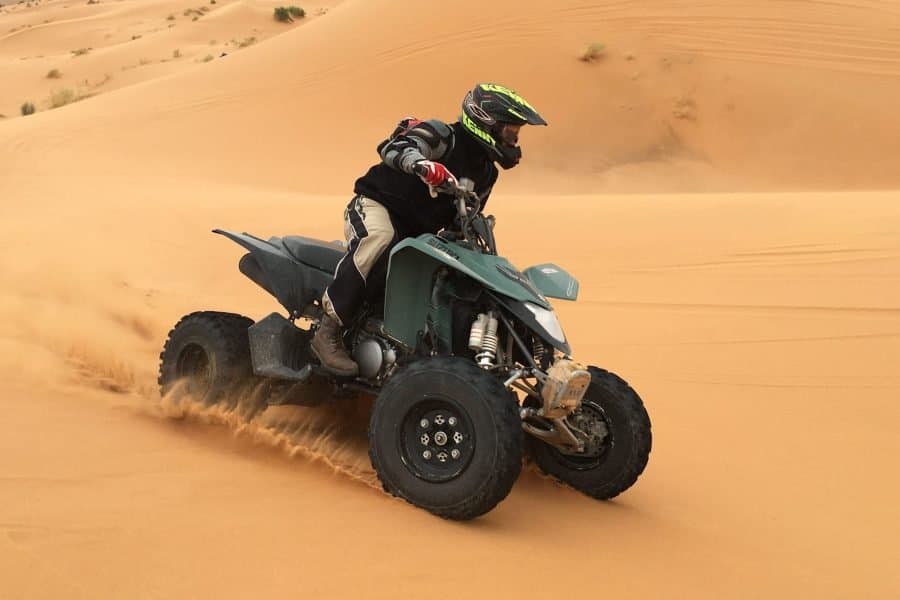 Desert quad biking — Tamri